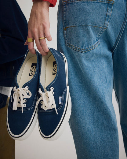 Vans Premium Authentic Shoe in Parisian Night Blue
