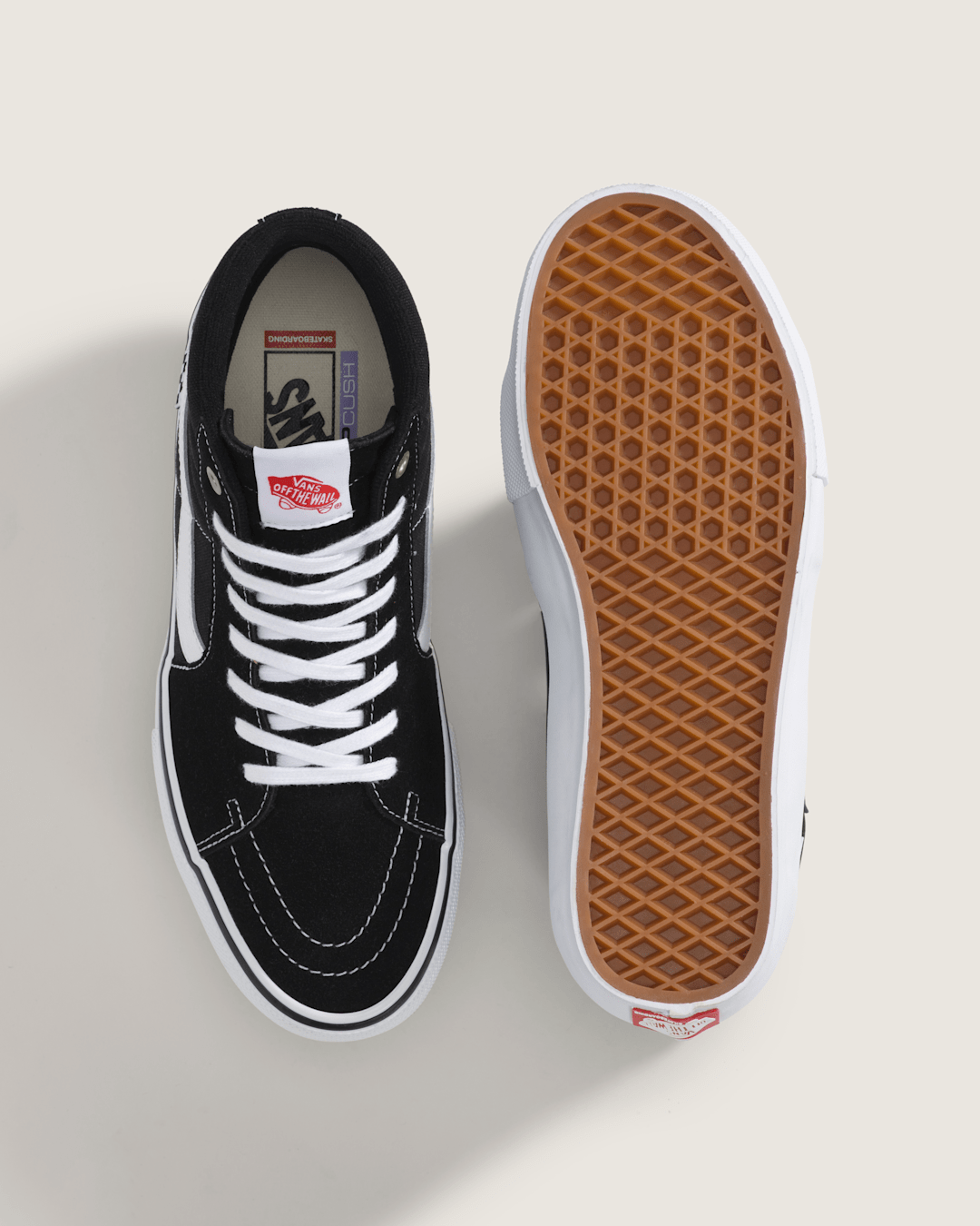 Vans Skate Sk8-Hi Black/White Skate Shoe