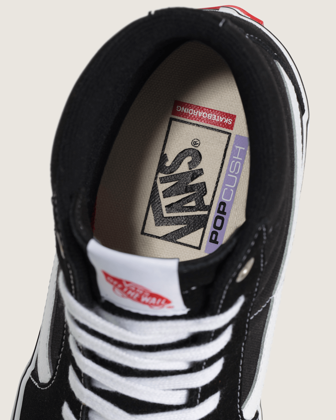 Vans Skate Sk8-Hi Black/White Skate Shoe