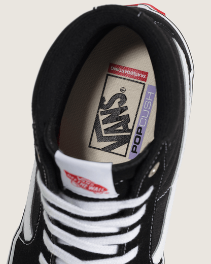 Vans Skate Sk8-Hi Black/White Skate Shoe
