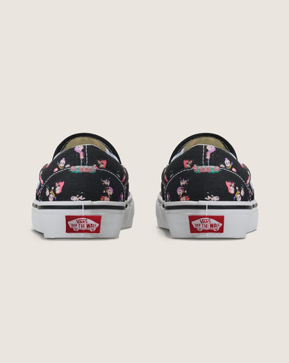 Vans KPop Demon Hunters x Vans Classic Slip-On Shoe in Kpop Demon Hunters Black