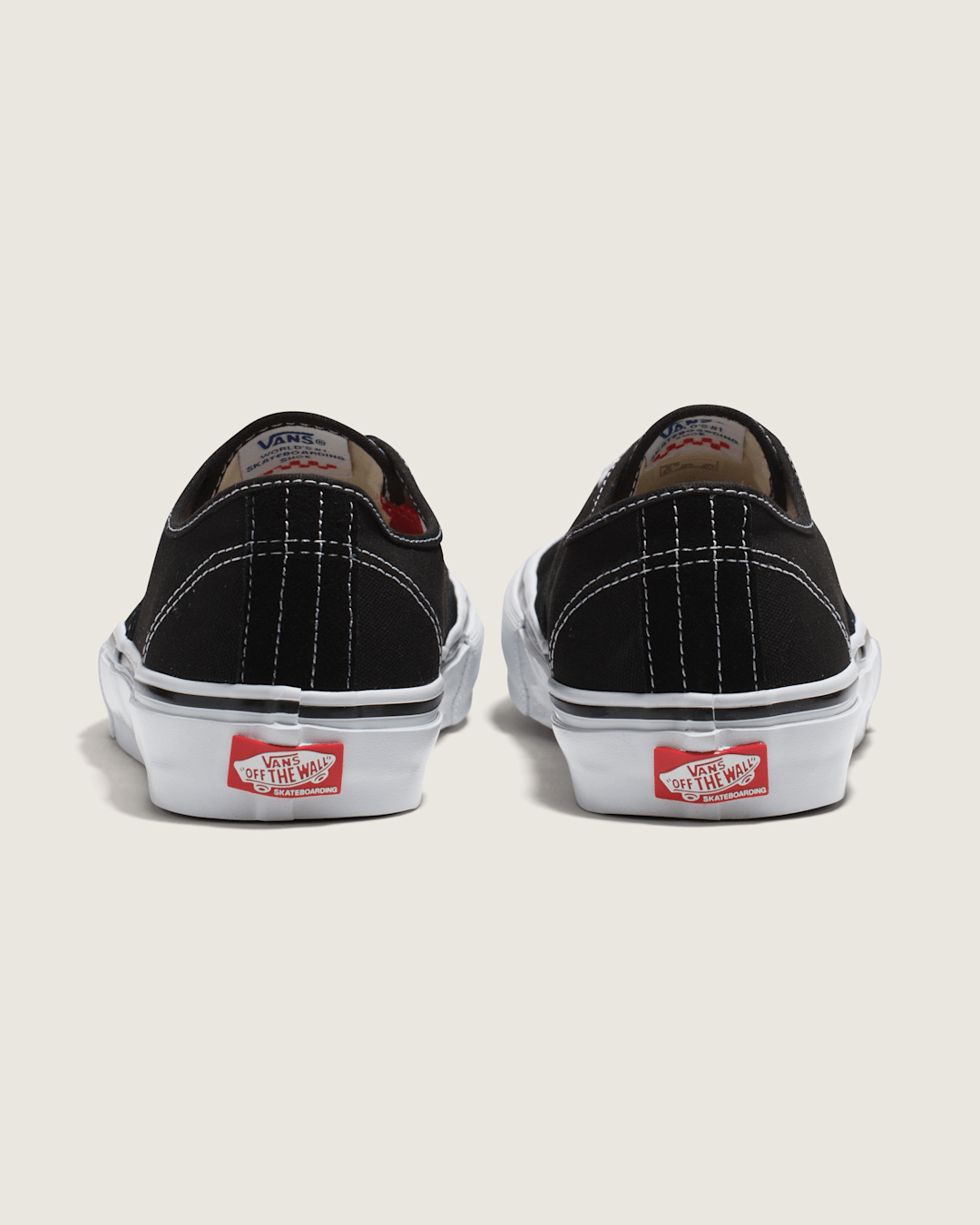Vans Skate Authentic Black/White Skate Shoe