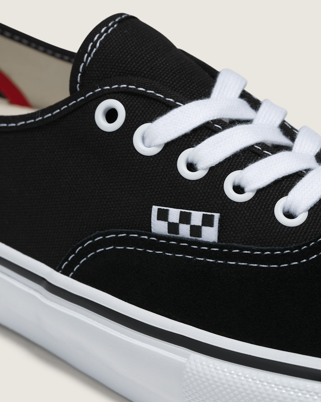 Vans Skate Authentic Black/White Skate Shoe