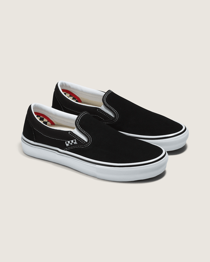 Vans Skate Slip-On Black/White Skate Shoe