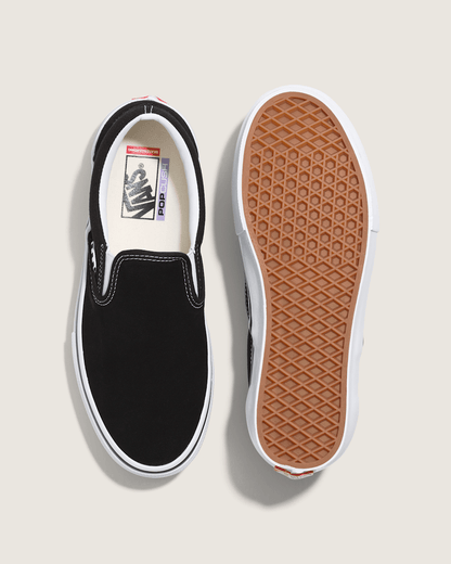 Vans Skate Slip-On Black/White Skate Shoe