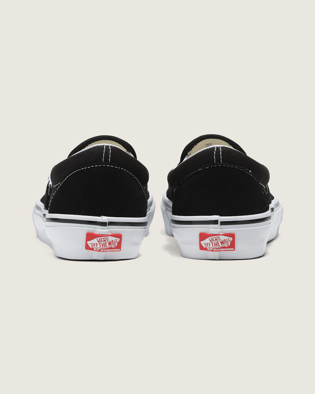 Vans Skate Slip-On Black/White Skate Shoe