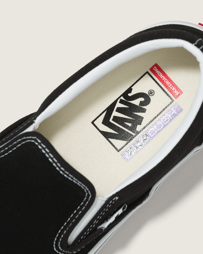 Vans Skate Slip-On Black/White Skate Shoe