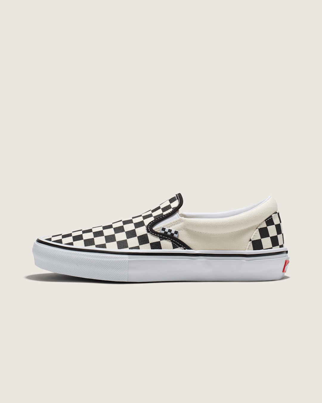 Vans Skate Slip-On Checkerboard Shoe in Checkerboard Black / Off White