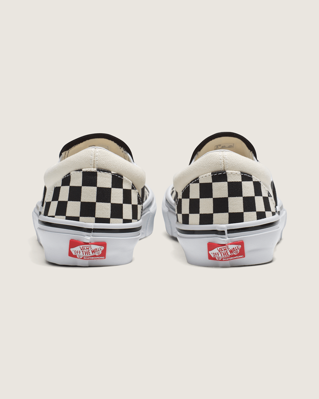 Vans Skate Slip-On Checkerboard Shoe in Checkerboard Black / Off White