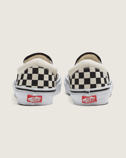 Vans Skate Slip-On Checkerboard Shoe in Checkerboard Black / Off White