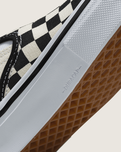 Vans Skate Slip-On Checkerboard Shoe in Checkerboard Black / Off White