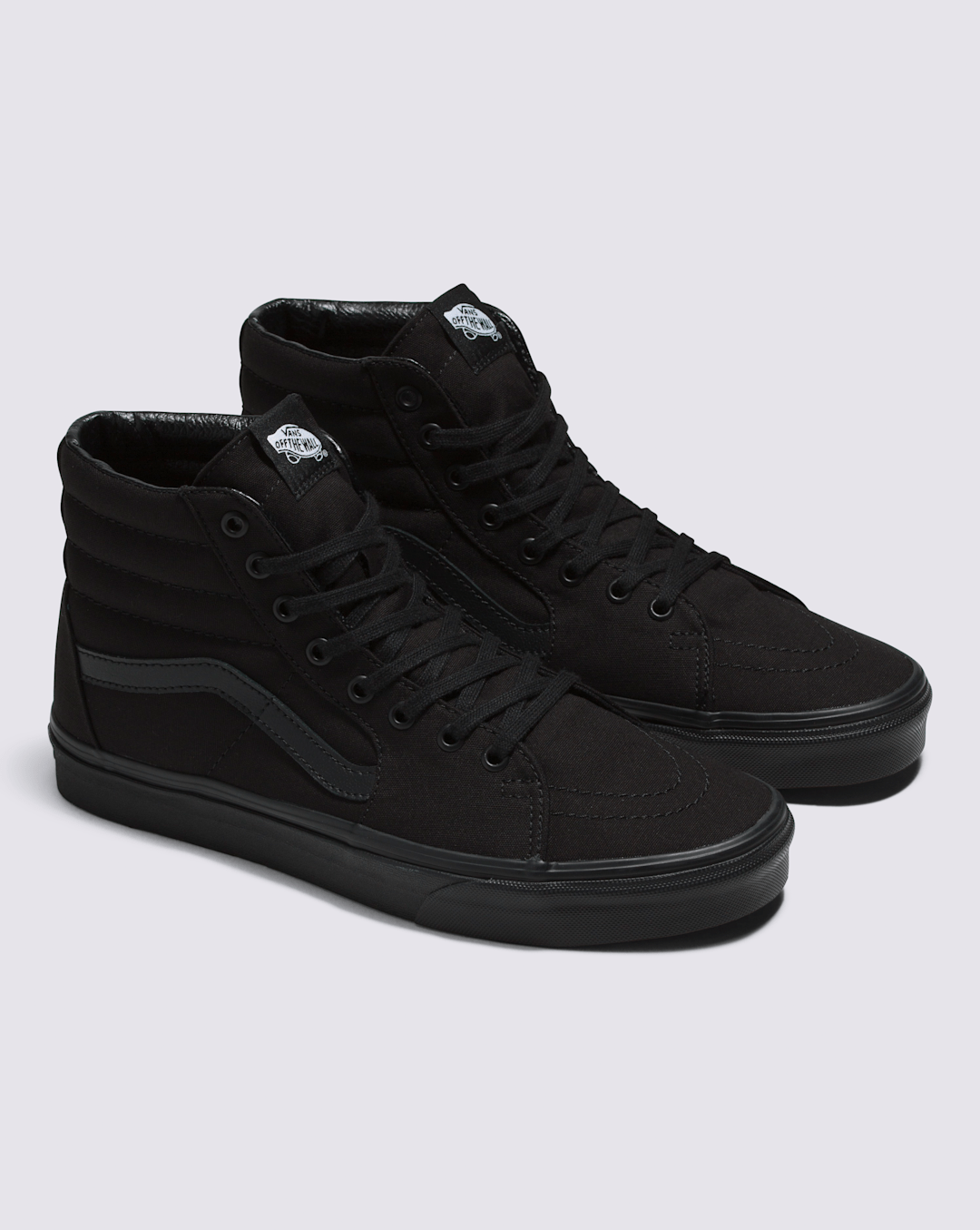 Vans Sk8-Hi Wide Canvas Black/Black Classics Shoe