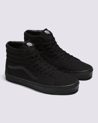 Vans Sk8-Hi Wide Canvas Black/Black Classics Shoe