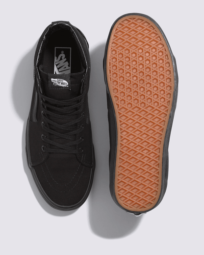 Vans Sk8-Hi Wide Canvas Black/Black Classics Shoe