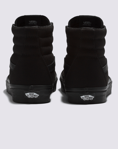 Vans Sk8-Hi Wide Canvas Black/Black Classics Shoe