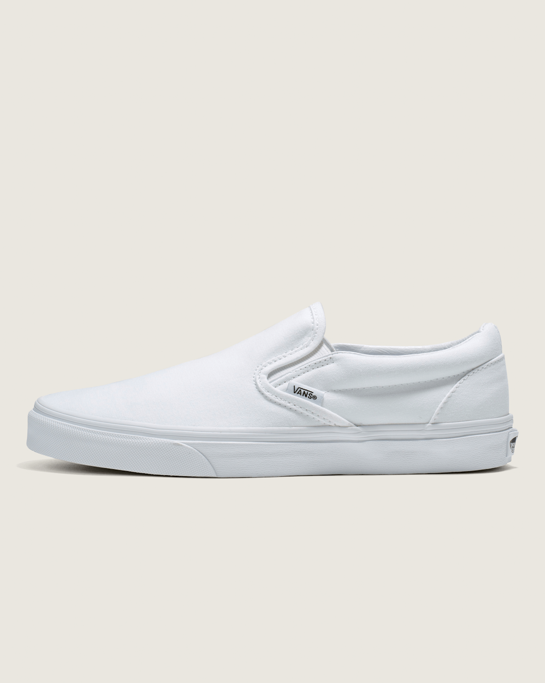 Vans Classic Slip-On Wide Canvas True White Classics Shoe