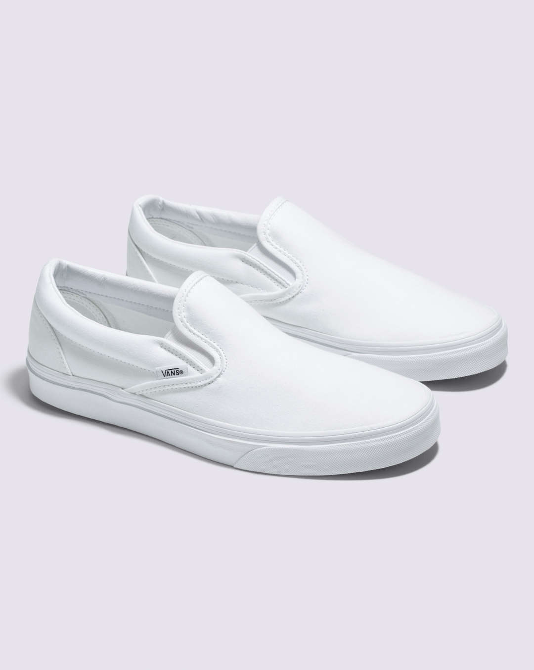 Vans Classic Slip-On Wide Canvas True White Classics Shoe