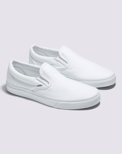 Vans Classic Slip-On Wide Canvas True White Classics Shoe