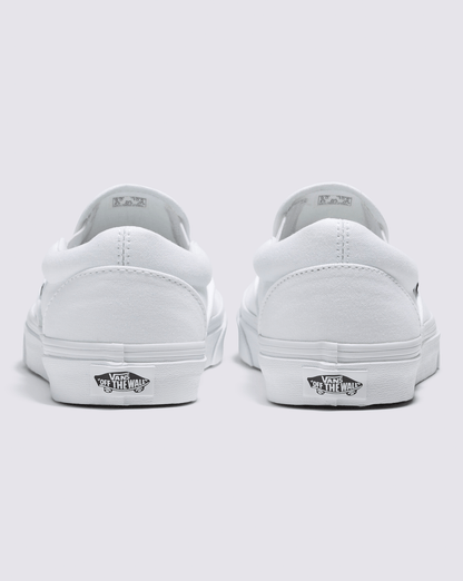 Vans Classic Slip-On Wide Canvas True White Classics Shoe