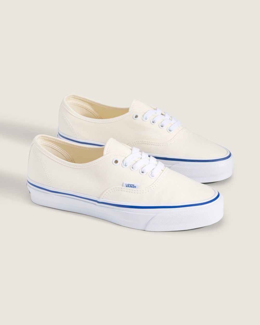 Vans Premium Authentic Shoe in Off White / White