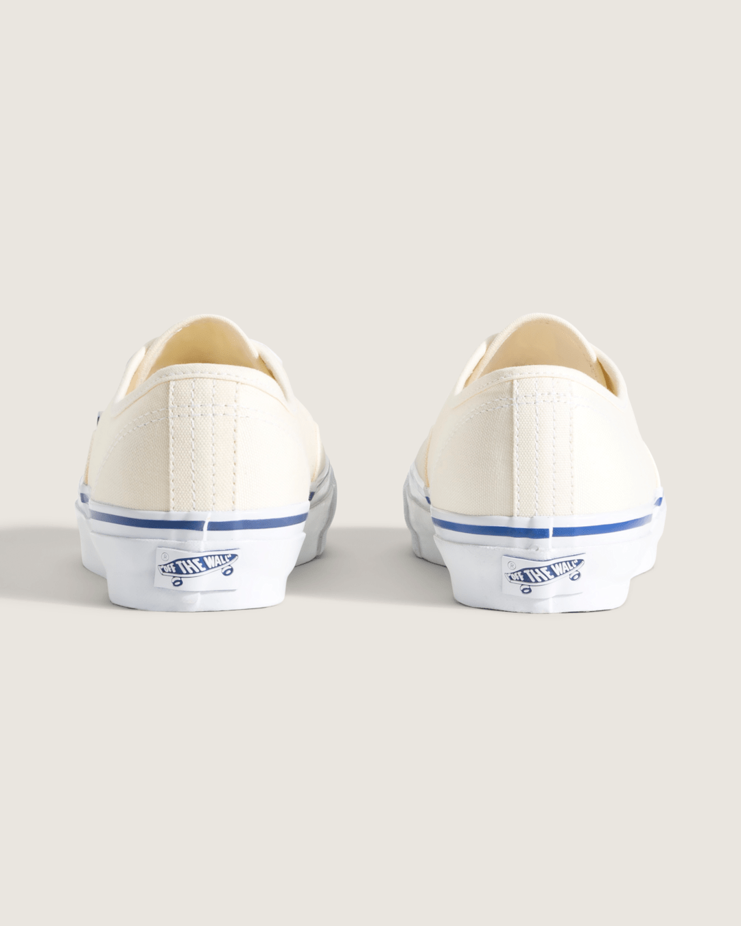 Vans Premium Authentic Shoe in Off White / White