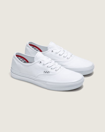 Vans Skate Authentic True White Skate Shoe