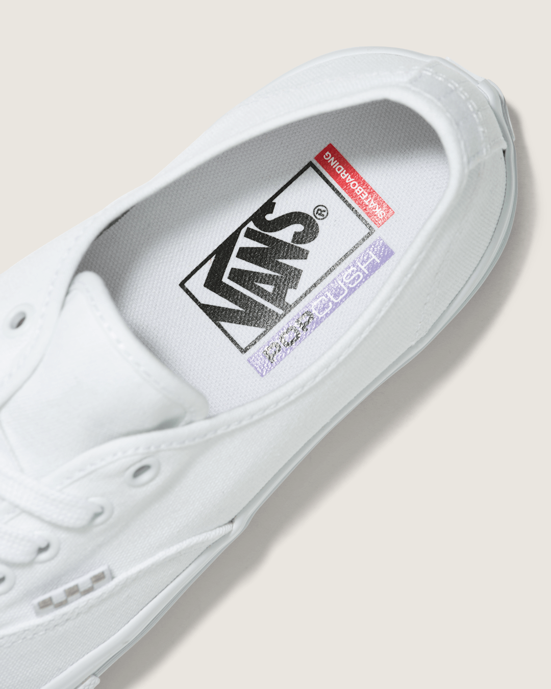 Vans Skate Authentic True White Skate Shoe
