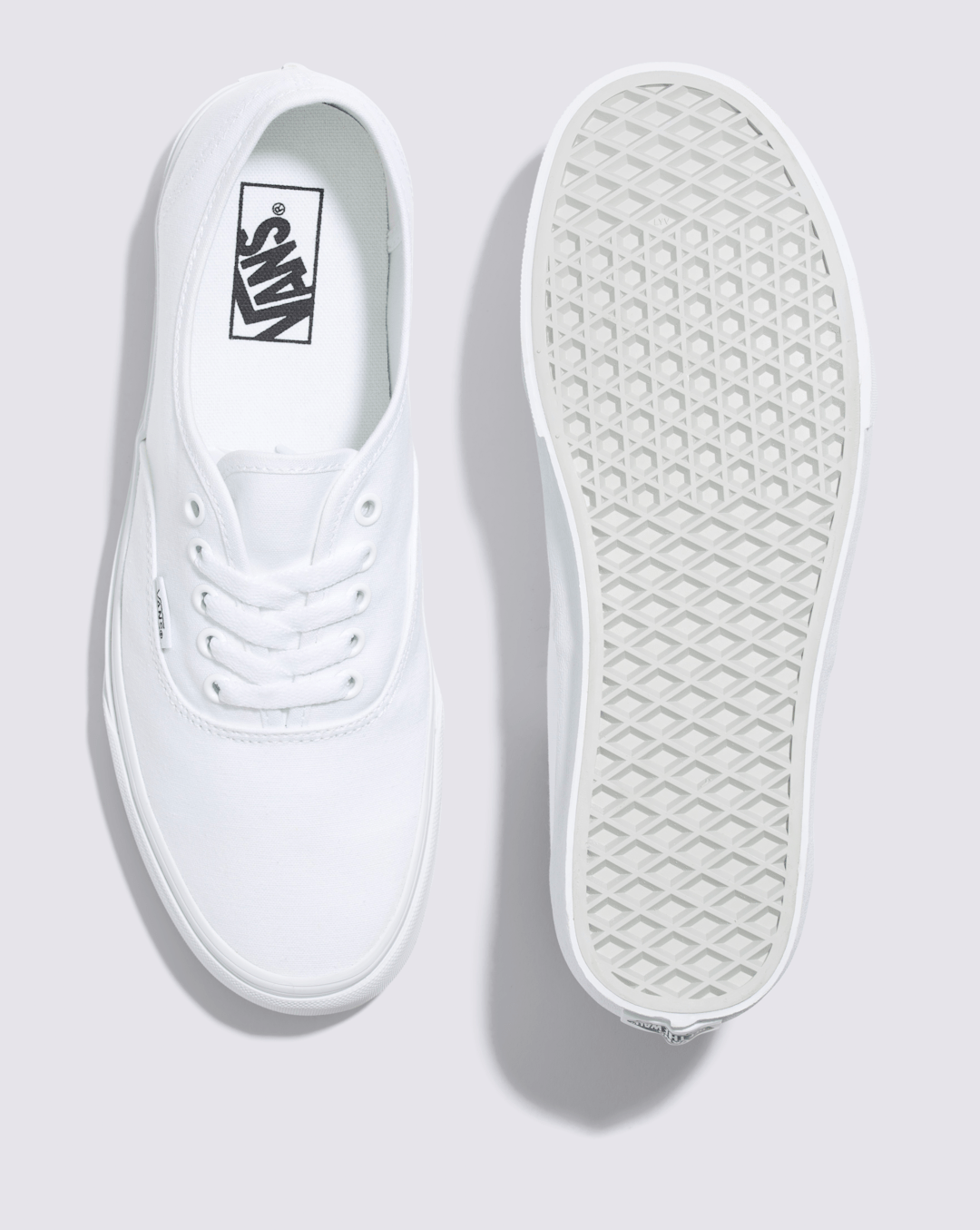 Vans Authentic Wide True White/True White Classics Shoe