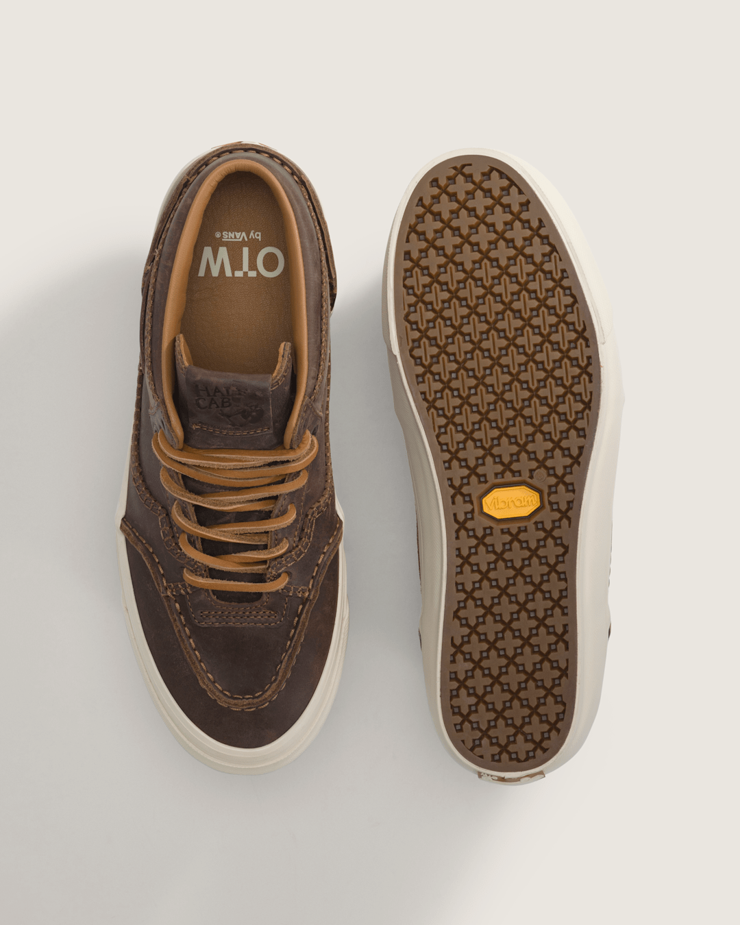 Vans OTW by Vans Skate Half Cab Moc Stitch Vibram in Potting Soil