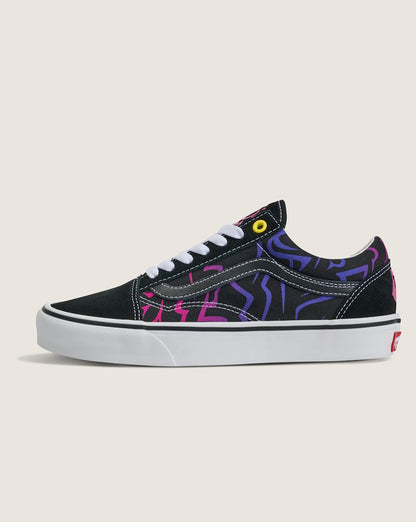 Vans KPop Demon Hunters x Vans Old Skool Shoe in Kpop Demon Hunters Black / Purple