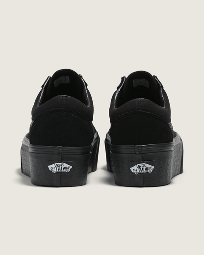 Vans Old Skool Stackform Suede/Canvas Black/Black Shoe