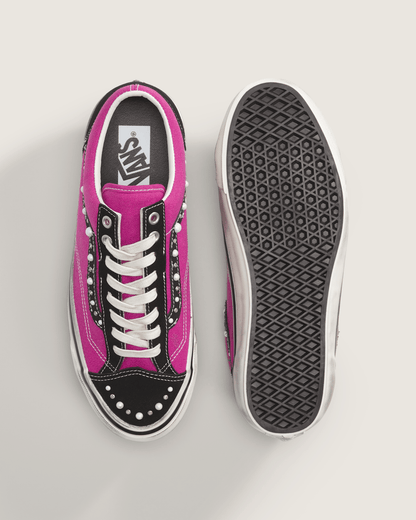 Vans Premium Old Skool 36 Shoe in Fuchsia Red
