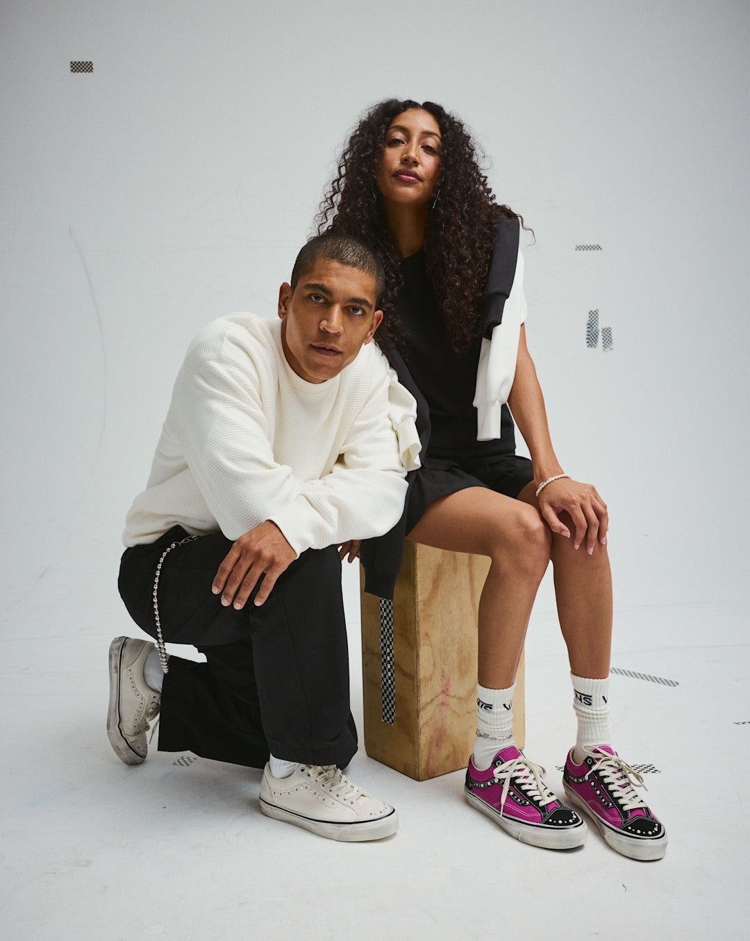 Vans Premium Old Skool 36 Shoe in Marshmallow White