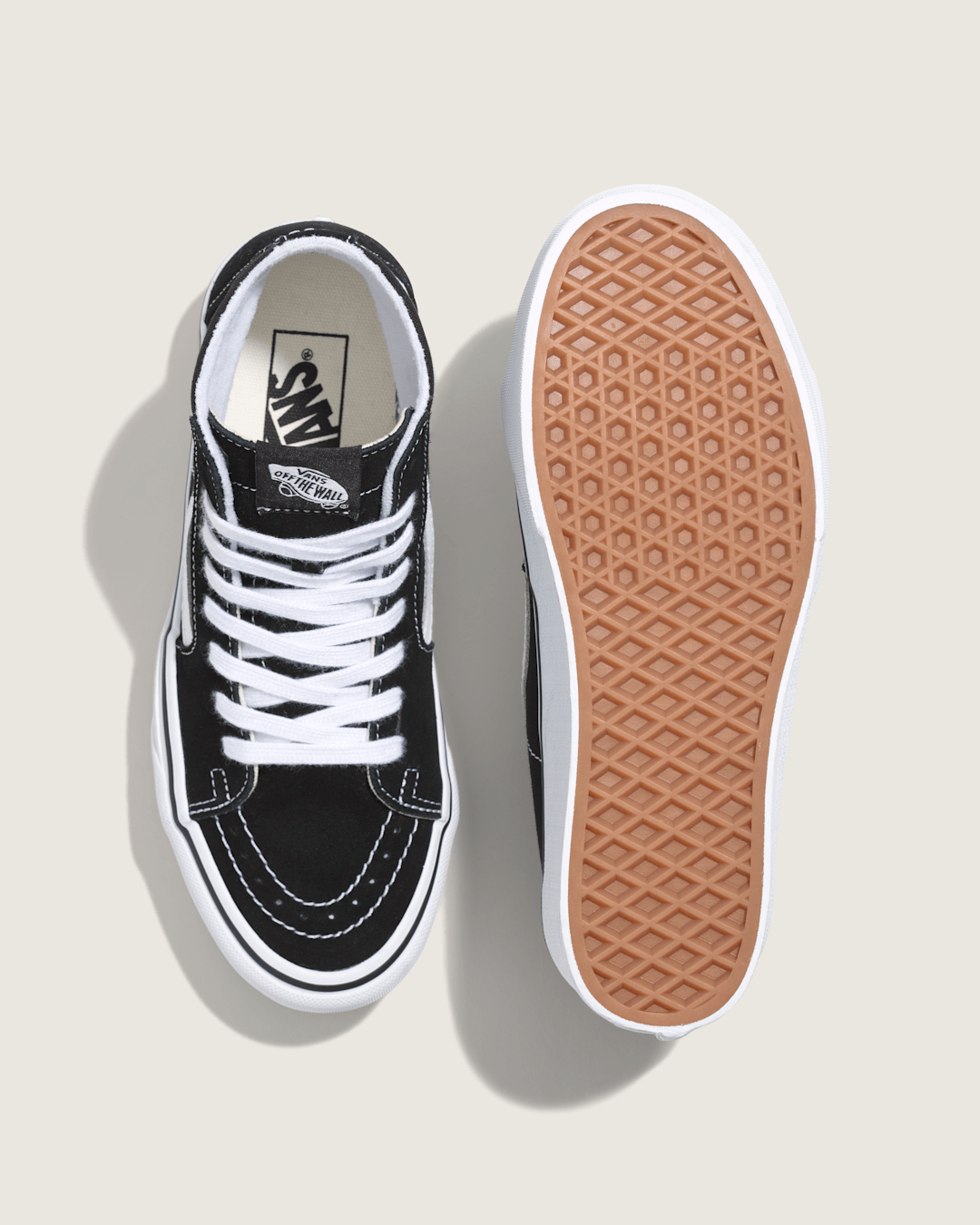 Vans Sk8-Hi Tapered Stackform Black/True White Shoe