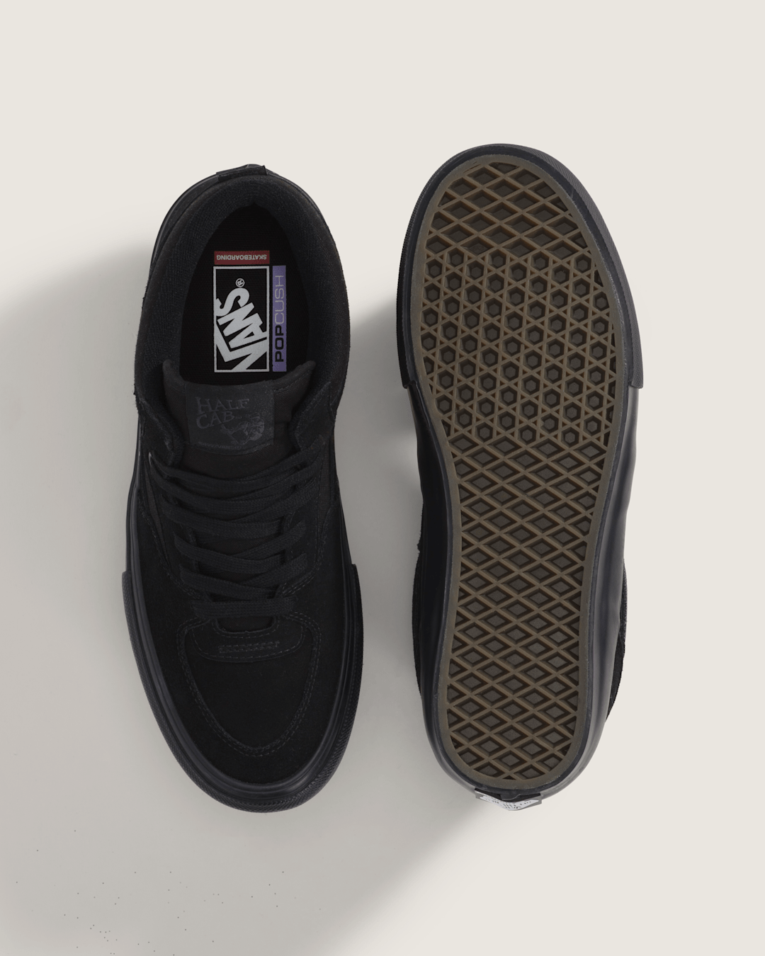 Vans Skate Half Cab Black/Black Skate Shoe