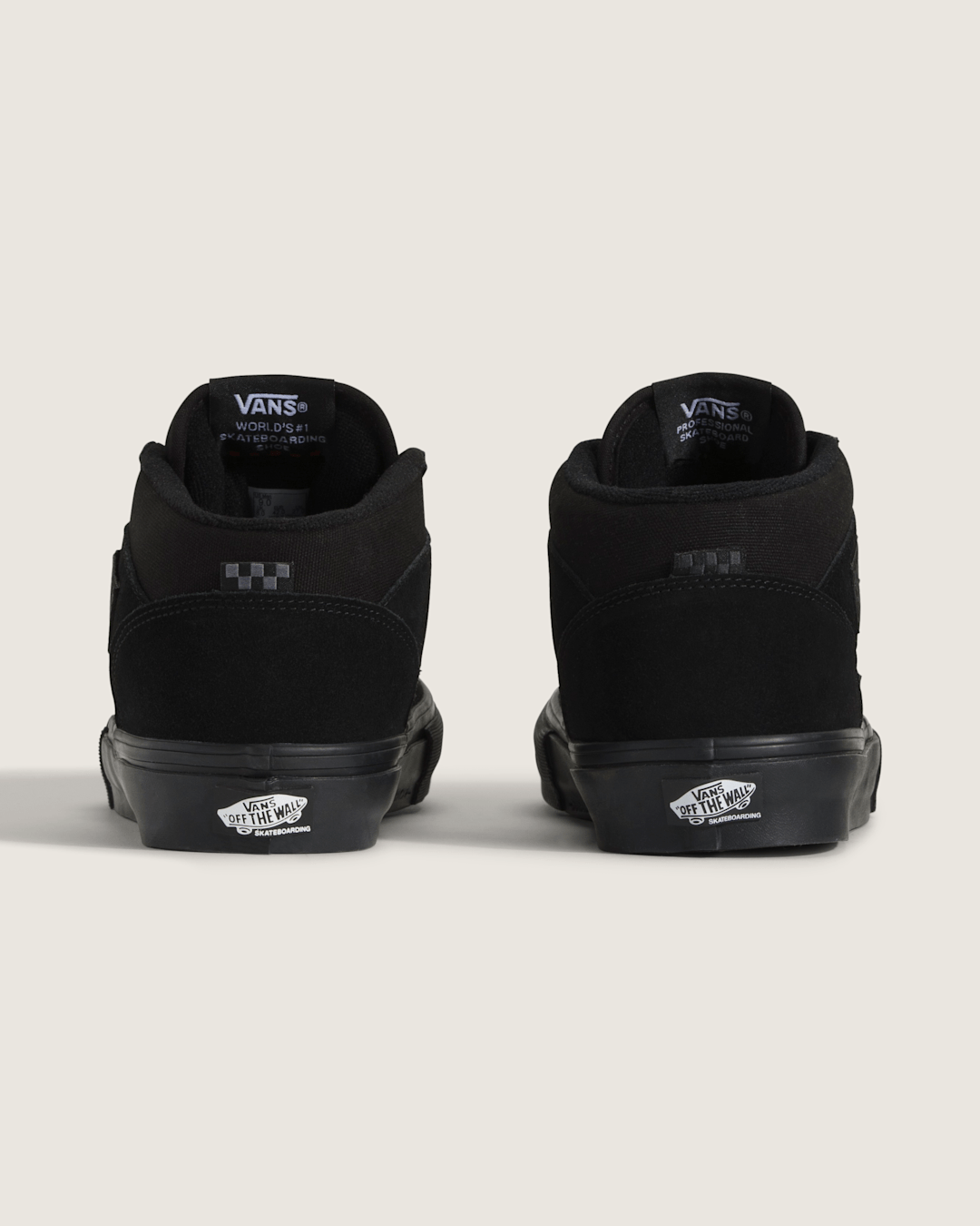 Vans Skate Half Cab Black/Black Skate Shoe