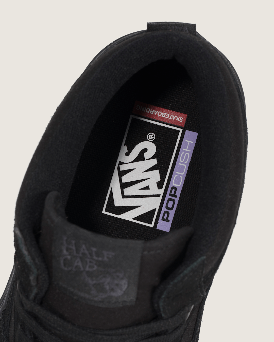 Vans Skate Half Cab Black/Black Skate Shoe