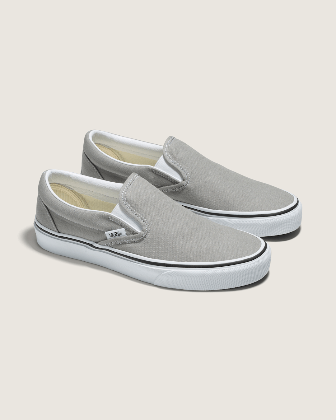 Vans Classic Slip-On Drizzle/True White Shoe