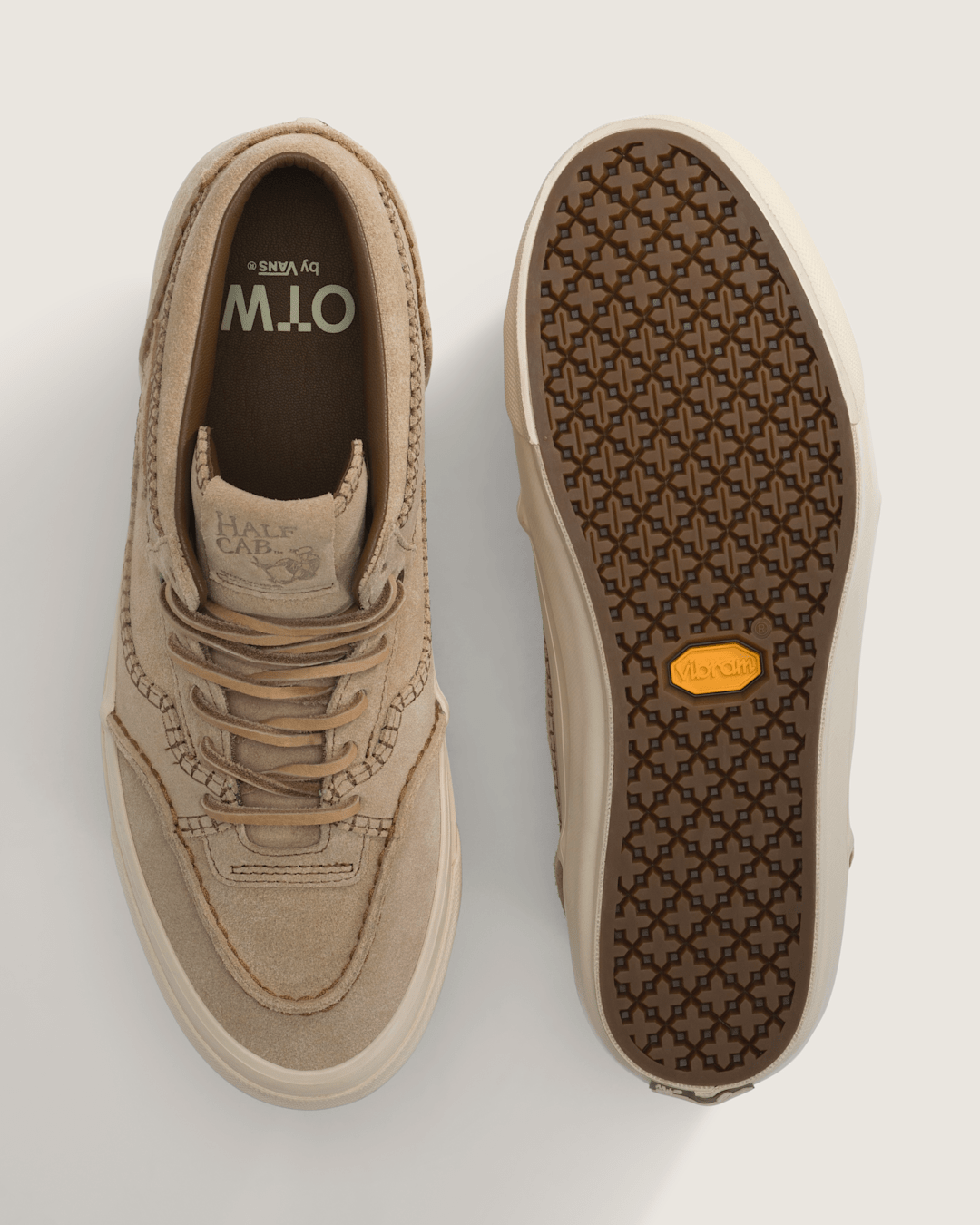 Vans OTW by Vans Skate Half Cab Moc Stitch Vibram in Incense