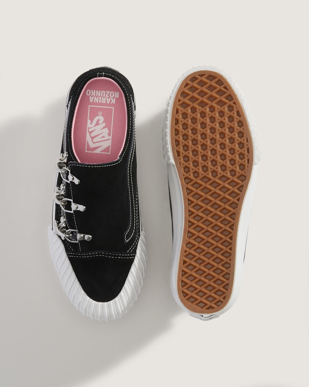 Vans Premium Old Skool Wrap Karina Shoe in Black / White