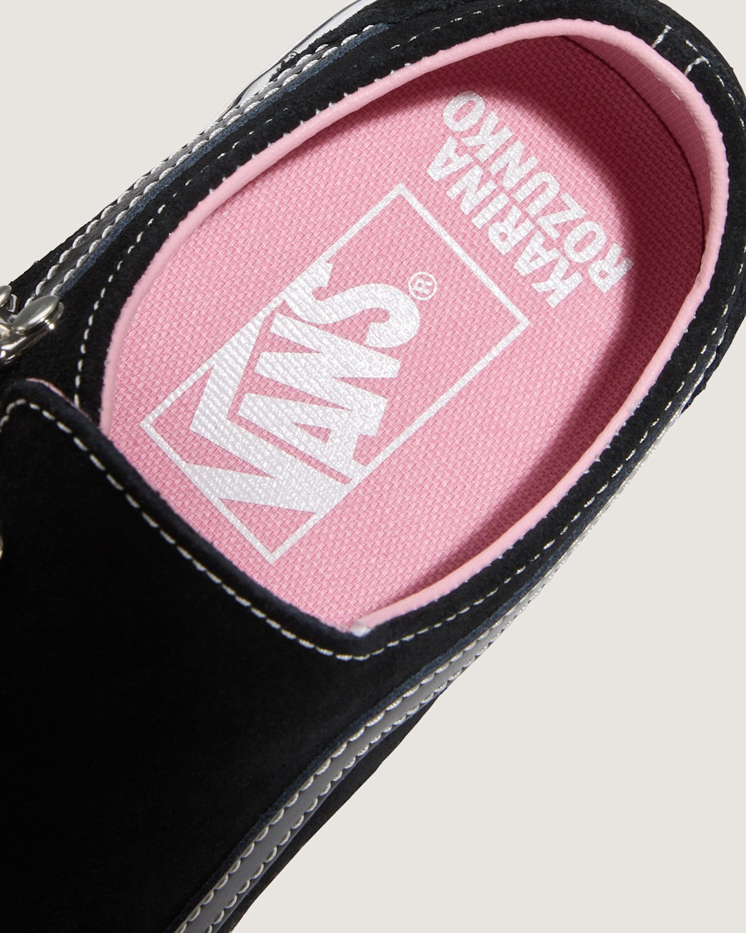 Vans Premium Old Skool Wrap Karina Shoe in Black / White