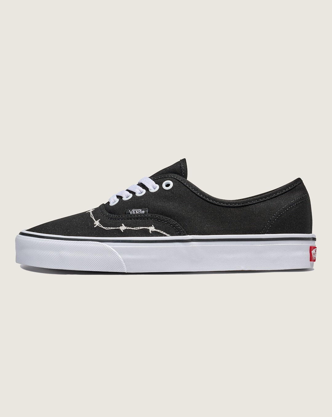 Vans Authentic Shoe in Black / White