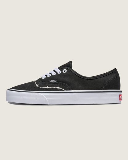 Vans Authentic Shoe in Black / White