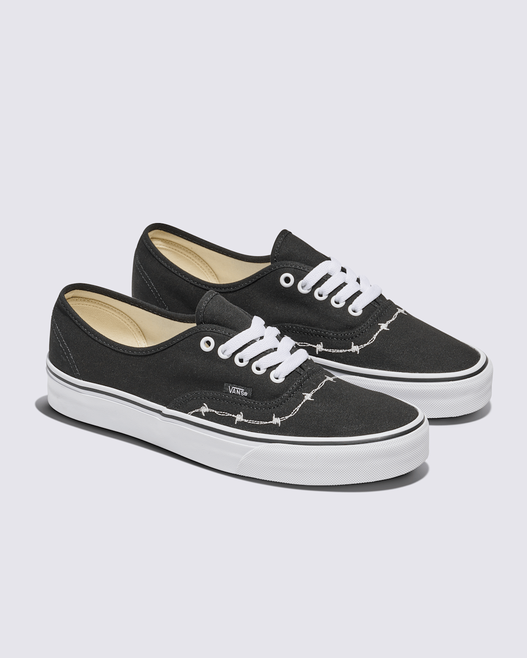 Vans Authentic Shoe in Black / White