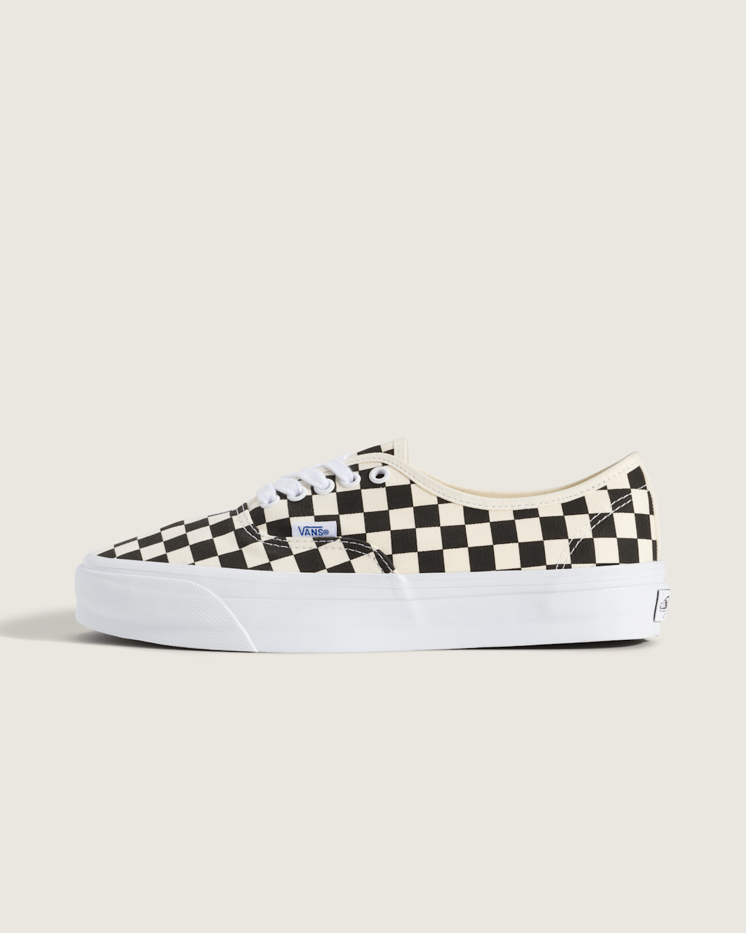 Vans Premium Authentic Checkerboard Shoe in Checkerboard Black / Off White