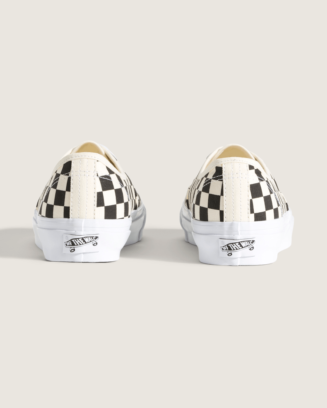 Vans Premium Authentic Checkerboard Shoe in Checkerboard Black / Off White