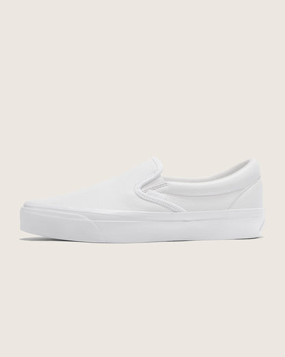 Vans Premium Classic Slip-On Shoe in White