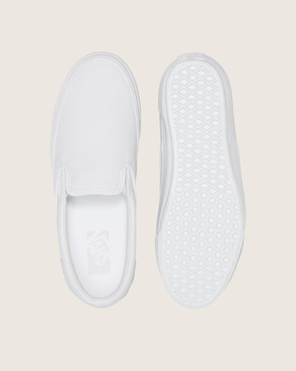 Vans Premium Classic Slip-On Shoe in White