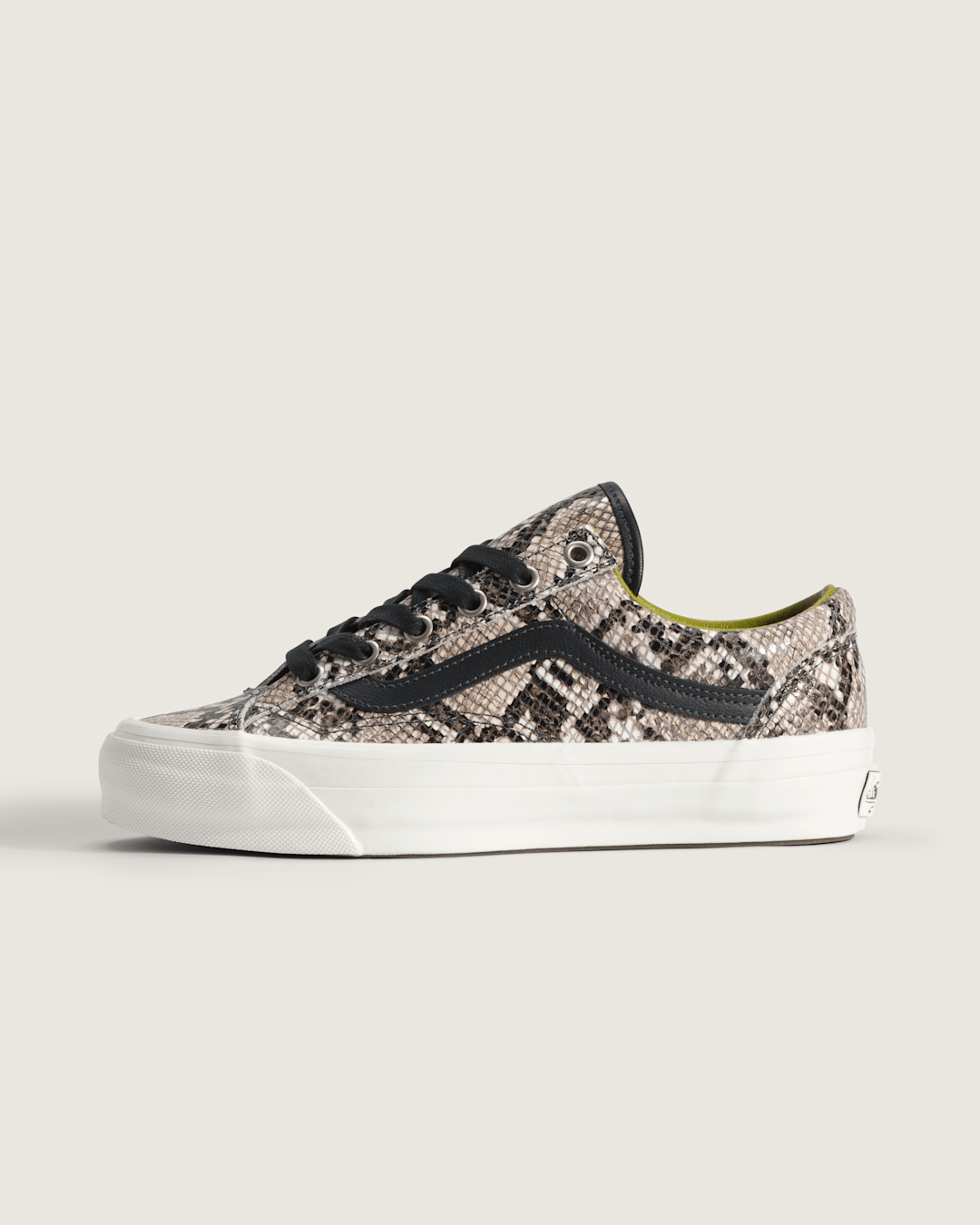 Vans Premium Old Skool 36 Shoe in Python Silver Grey