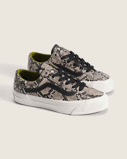 Vans Premium Old Skool 36 Shoe in Python Silver Grey